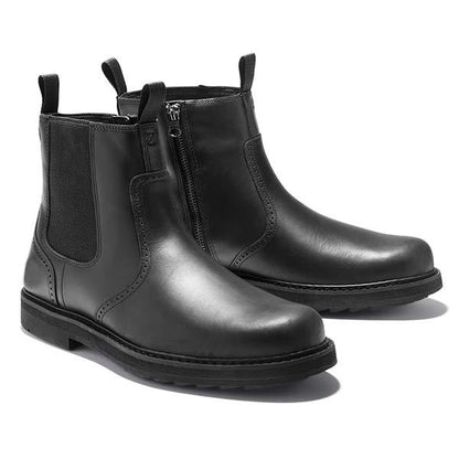 Luxury Trendy Men's Chelsea Boots - James-Black-6.5-Nora Luxe