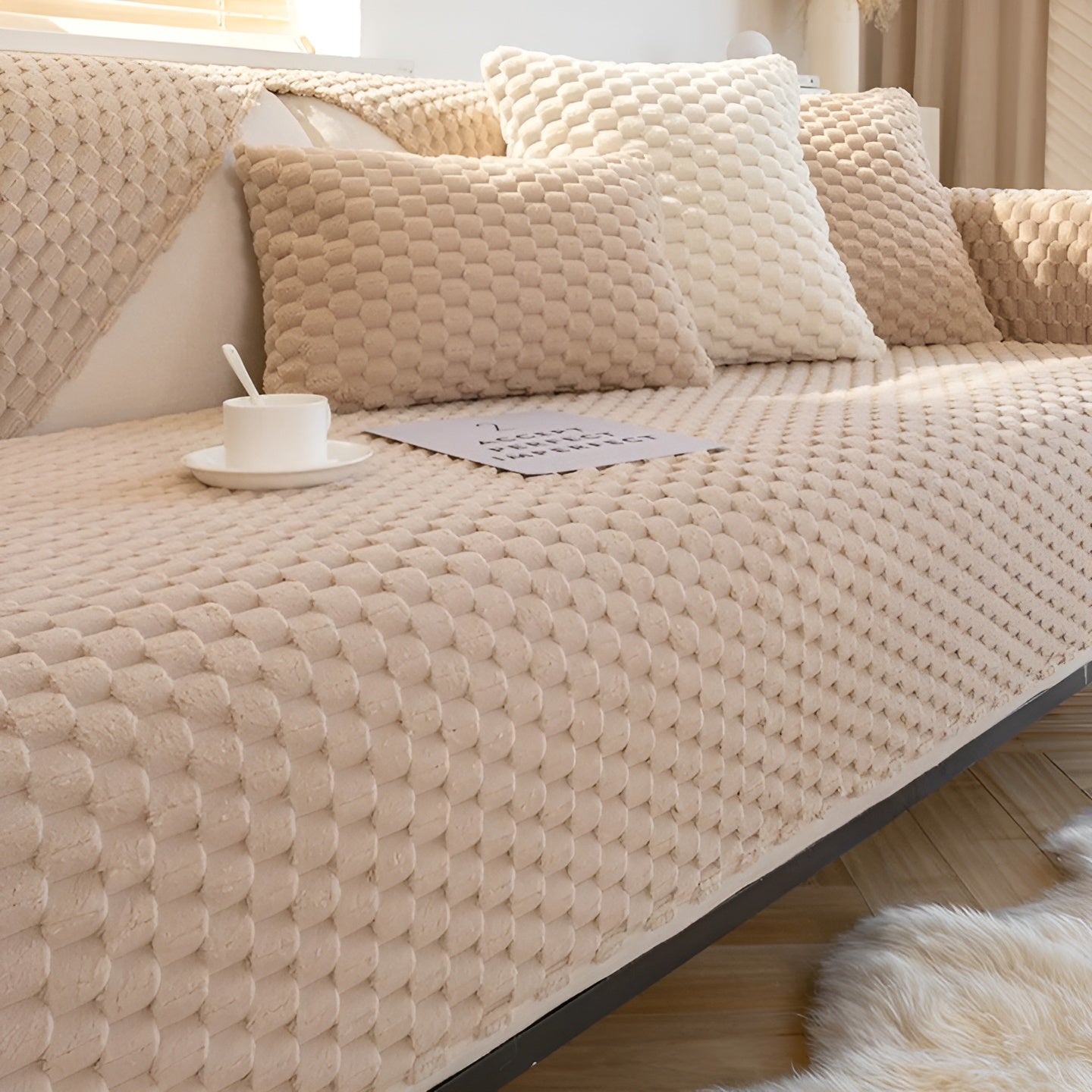 Plush Velvet Furniture Protector - Pexav