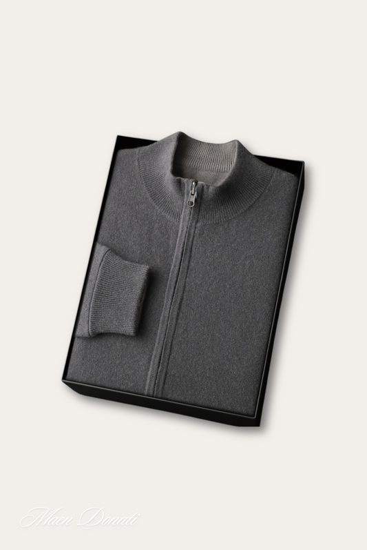 Premium Soft Men's Cashmere Sweater - Rowan - Pexav