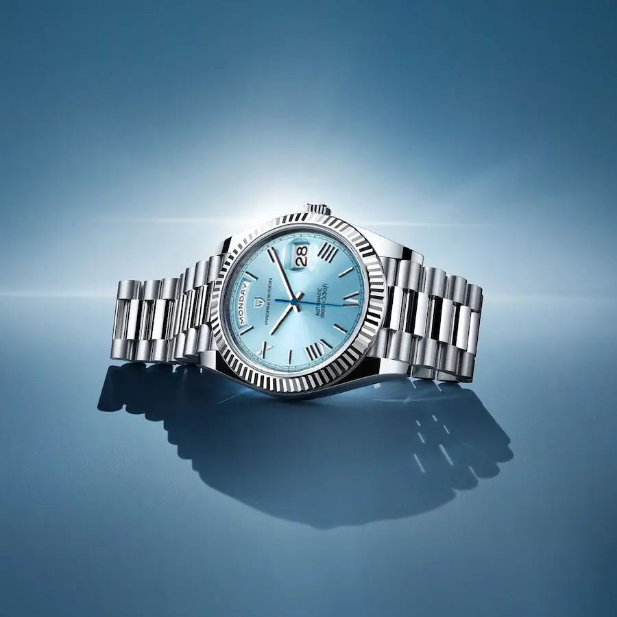 Premium Men's Automatic Stainless Steel Date Watch