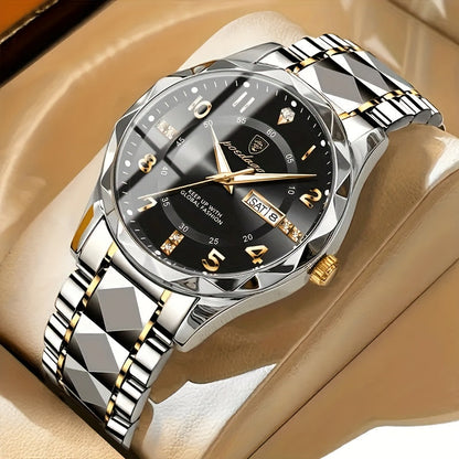 Rugged Water Resistant Sports Watch for Men