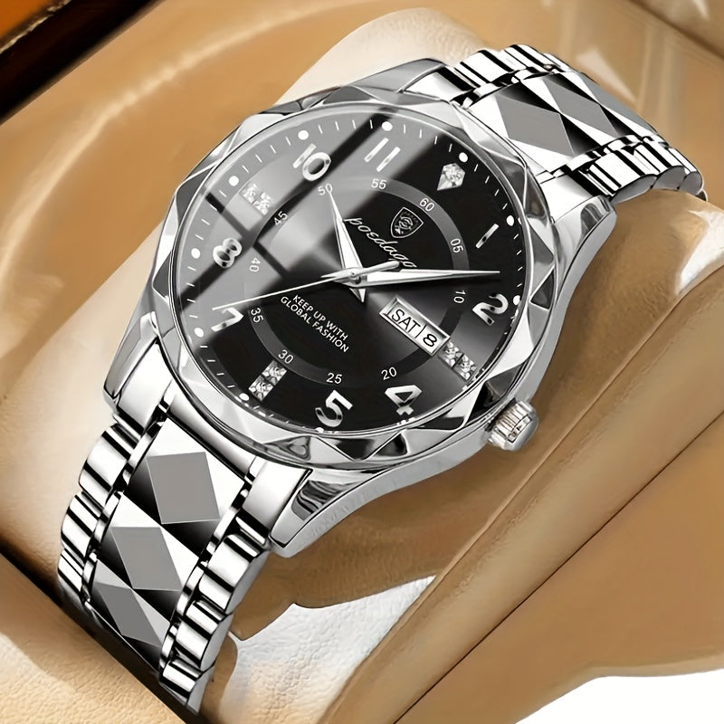 Rugged Water Resistant Sports Watch for Men
