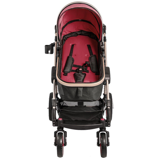 Compact Infant Stroller Folding Baby Seat - Pexav