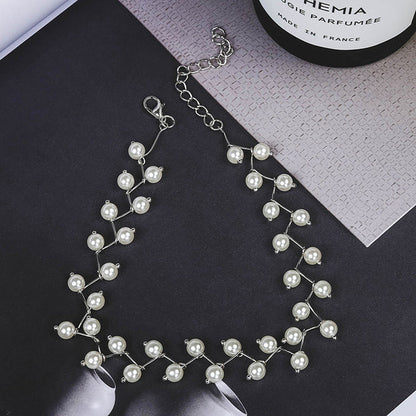 Magical Fairy Necklace | Women's Pendant Necklace-Abundant Pearl Silver-Nora Luxe