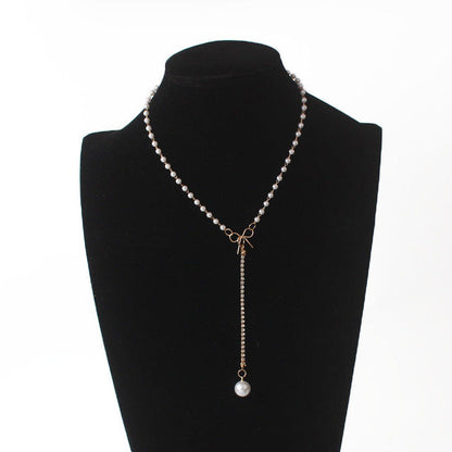 Magical Fairy Necklace | Women's Pendant Necklace-Classic Pearl Gold-Nora Luxe