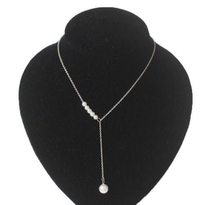 Magical Fairy Necklace | Women's Pendant Necklace-Classic Pearl Gold-Nora Luxe