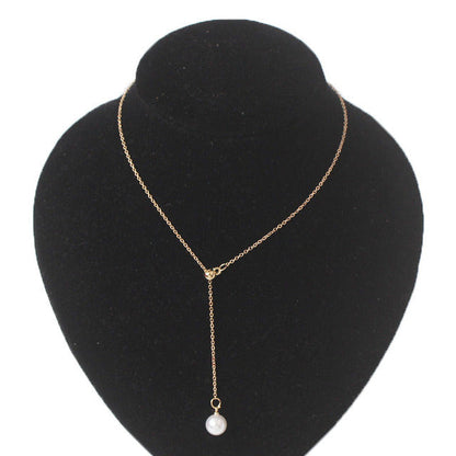 Magical Fairy Necklace | Women's Pendant Necklace-Elegant Pearl-Nora Luxe