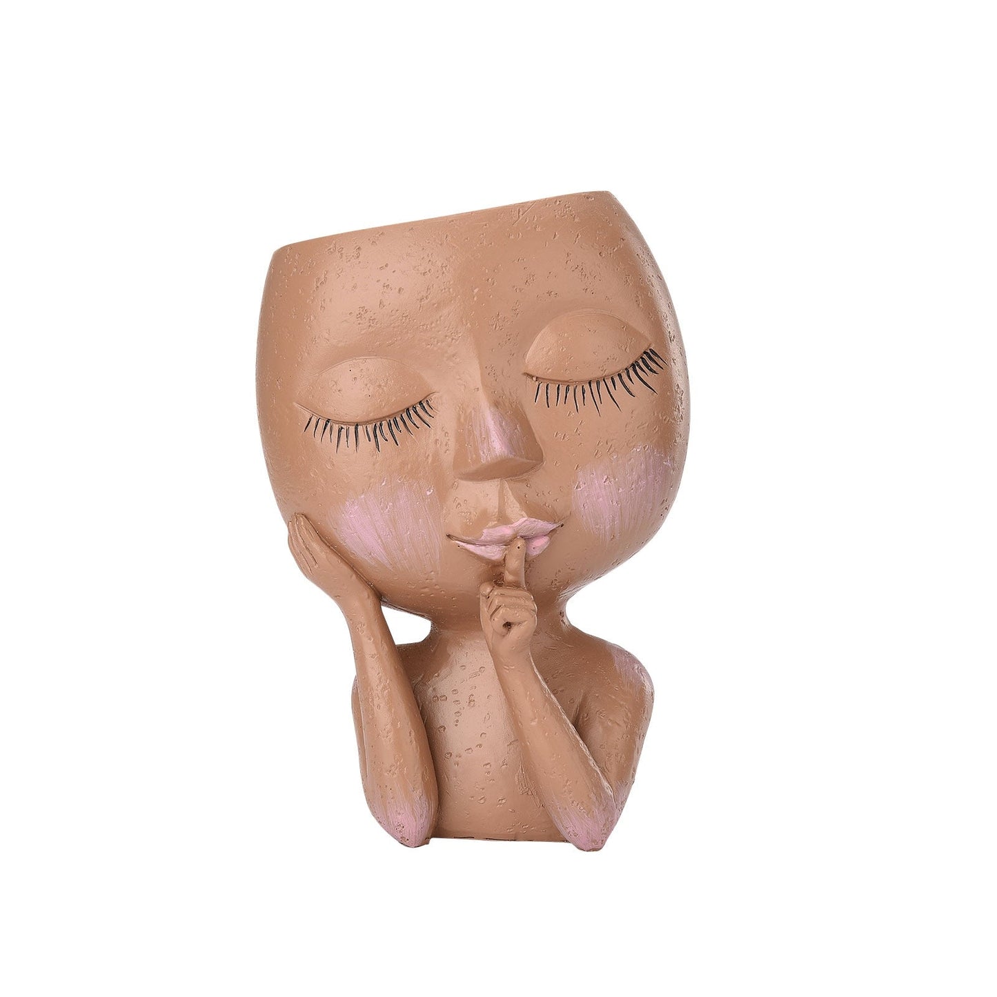 Magical Goddesses Plant Pot - MythicBloom-Dark brown-Nora Luxe