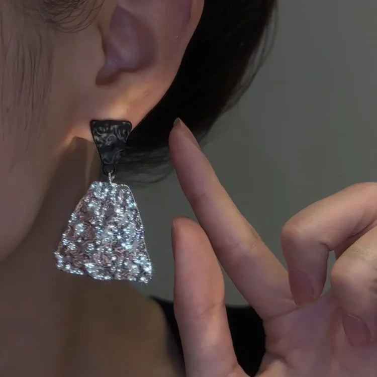 Magma Texture Earrings - Nora-Nora Luxe
