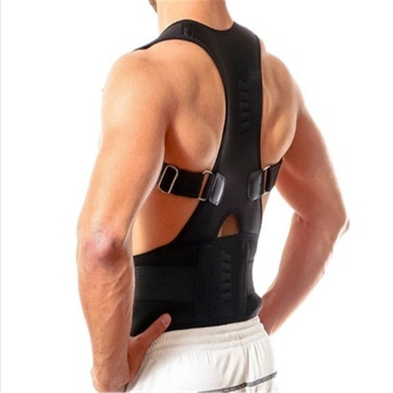 Adjustable Support Magnetic Back Strap - Pexav
