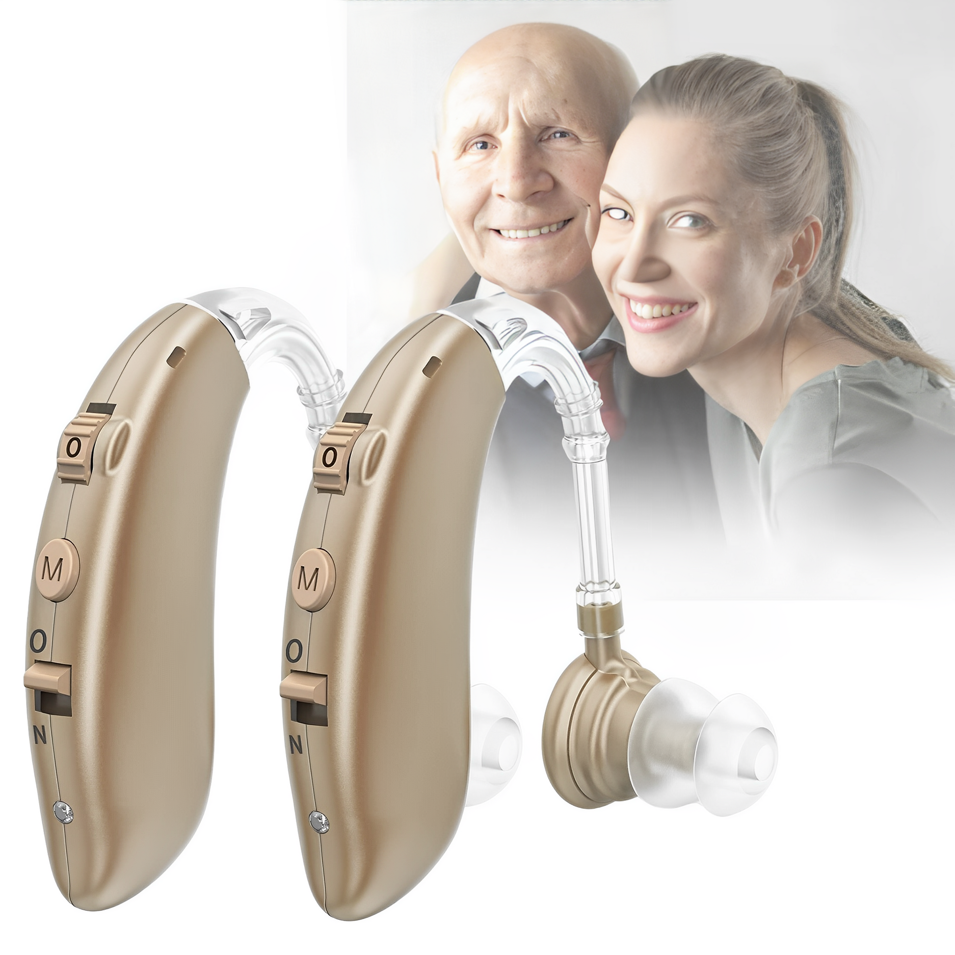 Wireless Sound Amplifier Earbuds With Noise Cancellation - Pexav
