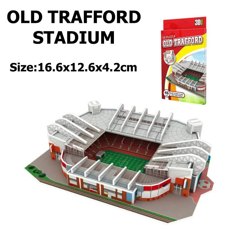 Small 3D Soccer Field Puzzle for Kids