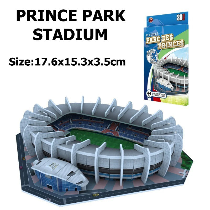 Small 3D Soccer Field Puzzle for Kids