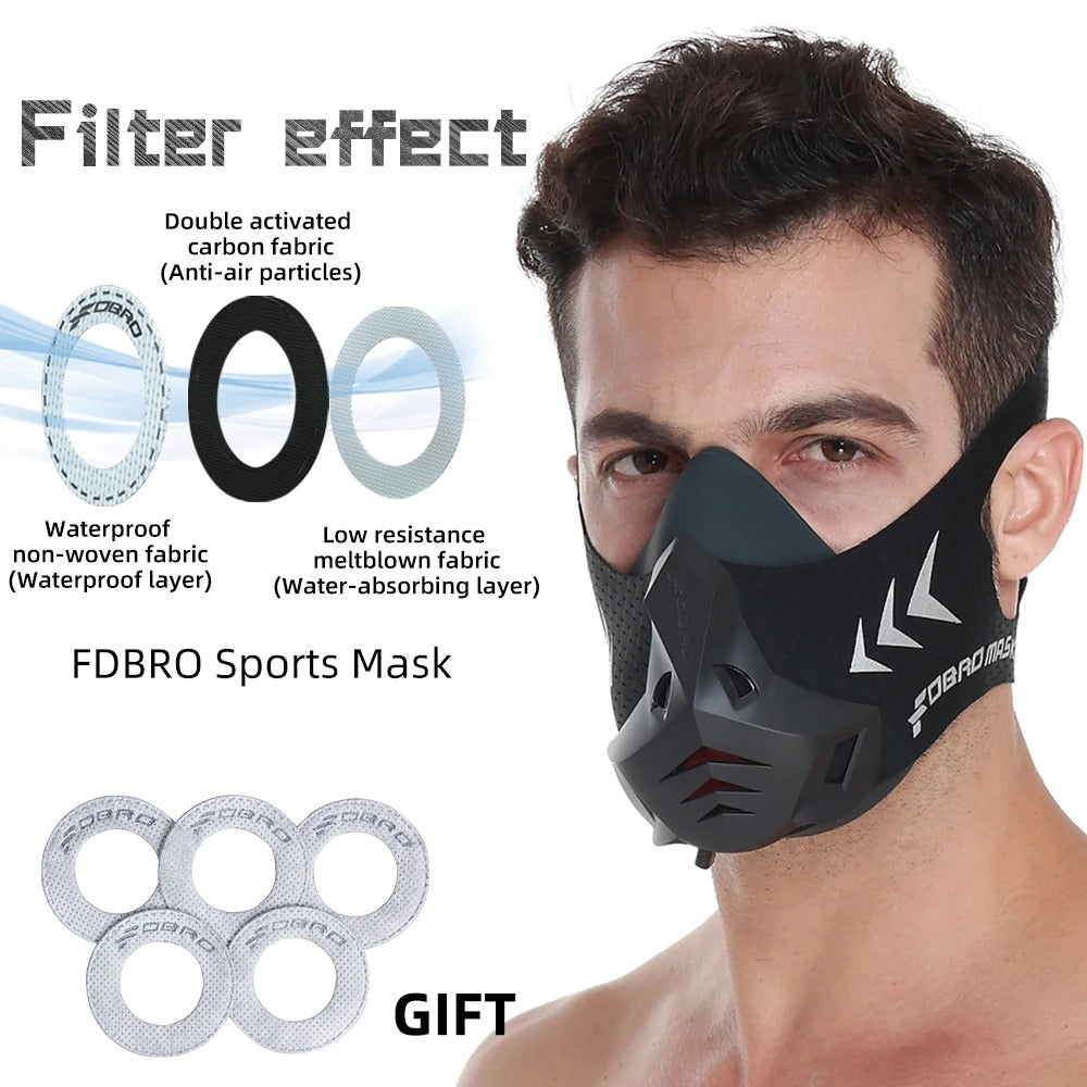 Breathing Performance Workout Mask for Athletes
