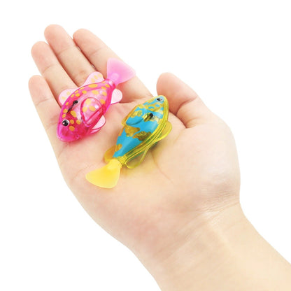 Colorful LED Water Swimming Fish Toy