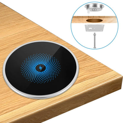 Compact Fast Wireless Charging Pad For Office Desk