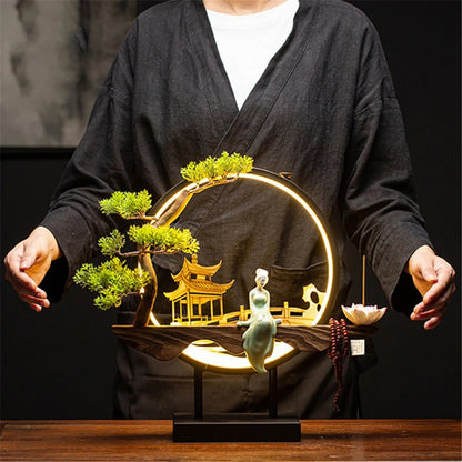 Beautiful Color Changing Incense Holder Lamp - Pexav