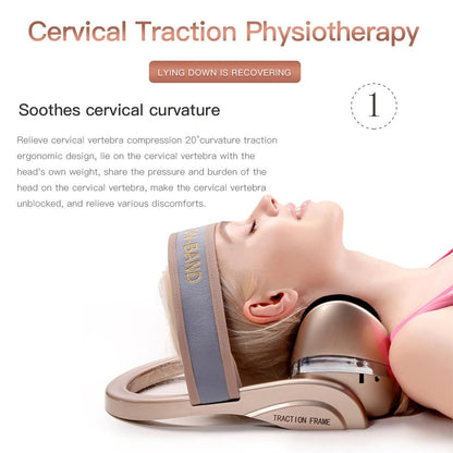 Compact Electric Neck Massager for Pain Relief
