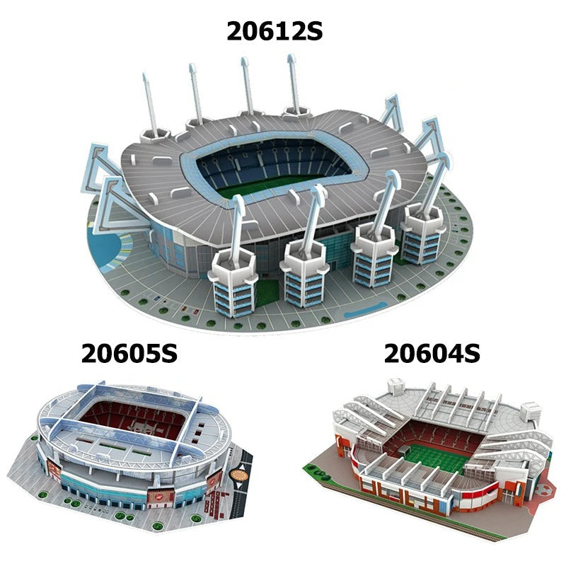 Small 3D Soccer Field Puzzle for Kids