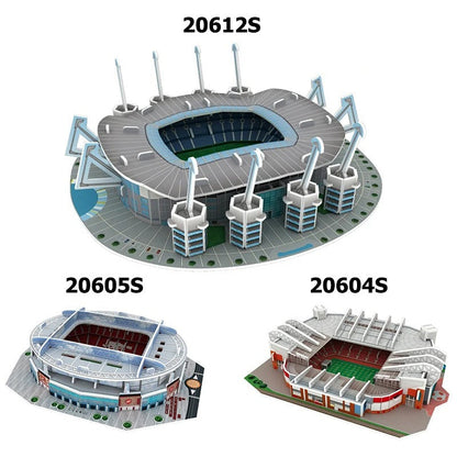 Small 3D Soccer Field Puzzle for Kids