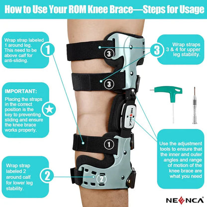 Comfortable Knee Strap for Extra Support Stability