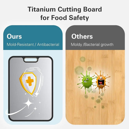 Durable Kitchen Cutting Board with Easy Clean Surface