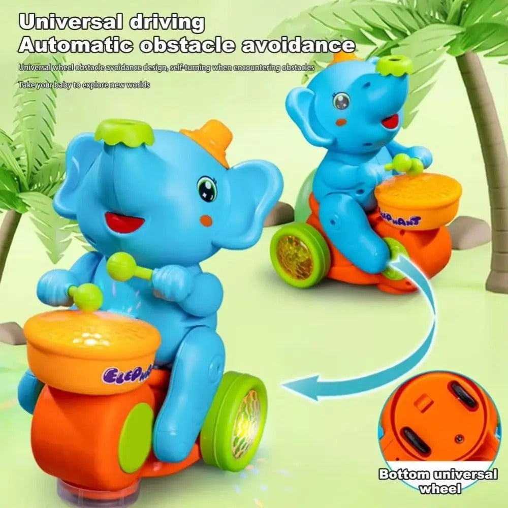 Fun Baby Drumming Elephant Music Toy