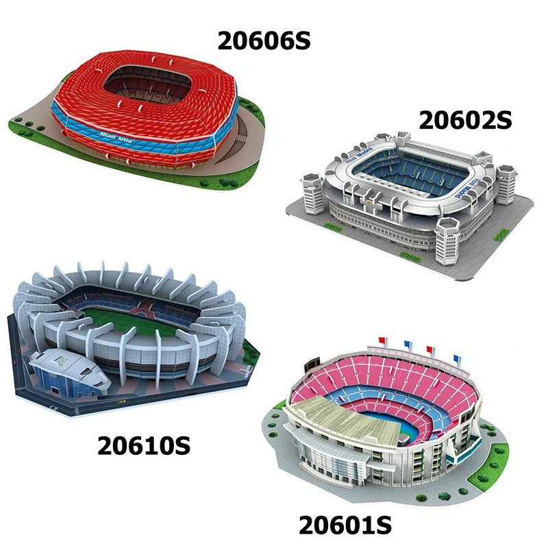 Small 3D Soccer Field Puzzle for Kids