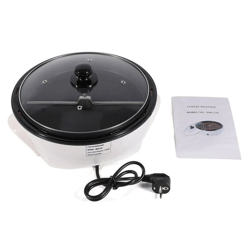 Compact Coffee Bean Roaster with Variable Heat Settings