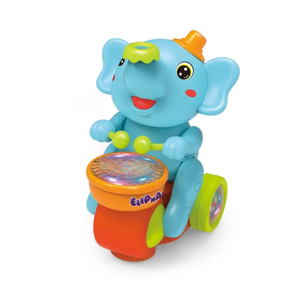 Fun Baby Drumming Elephant Music Toy