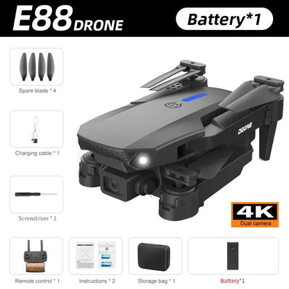 Beginner 4K Drone with Compact Foldable Design
