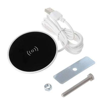 Compact Fast Wireless Charging Pad For Office Desk