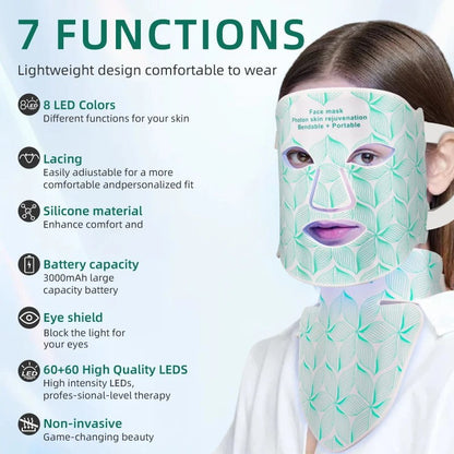 Advanced LED Face Mask for Skin Renewal