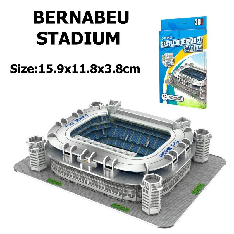 Small 3D Soccer Field Puzzle for Kids