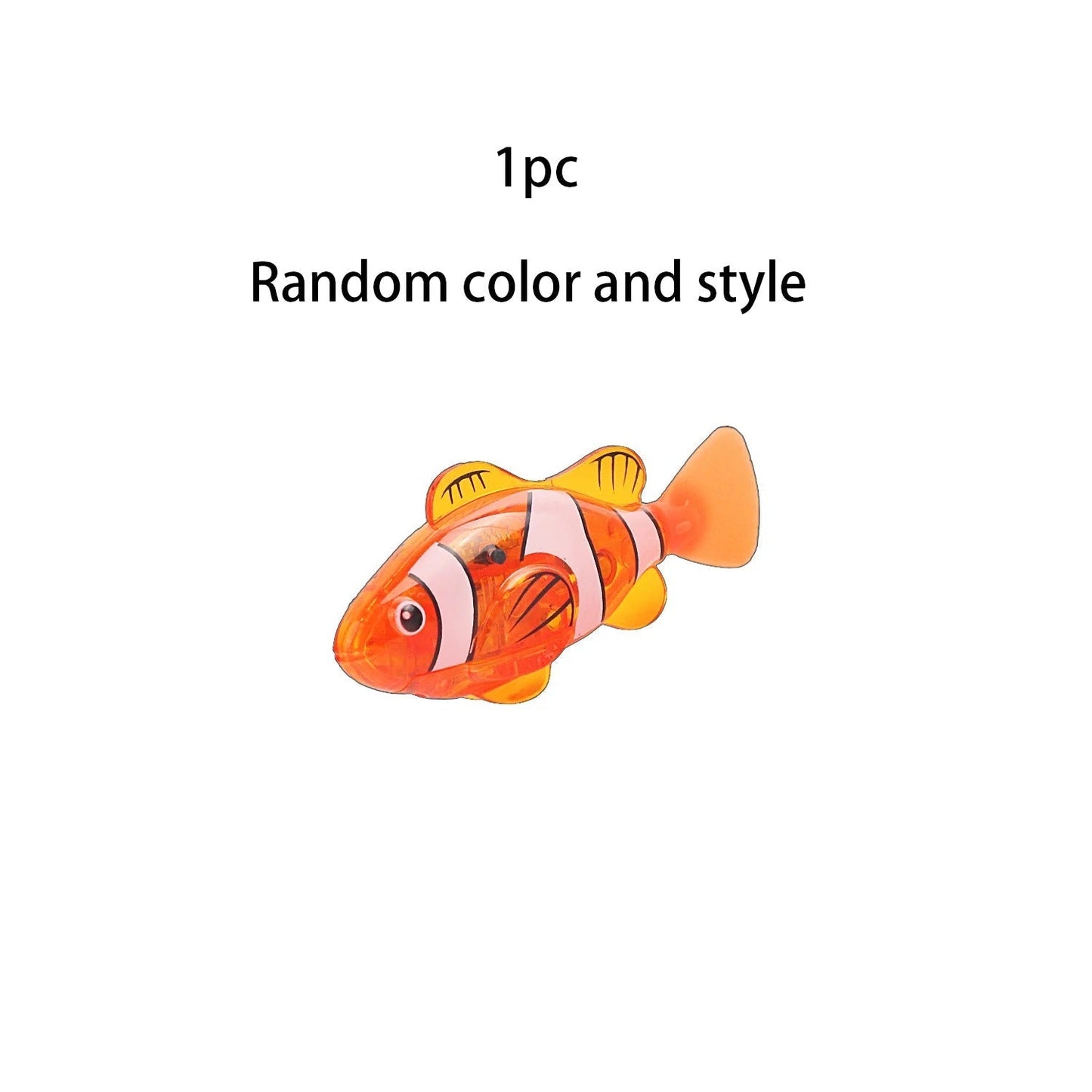 Colorful LED Water Swimming Fish Toy