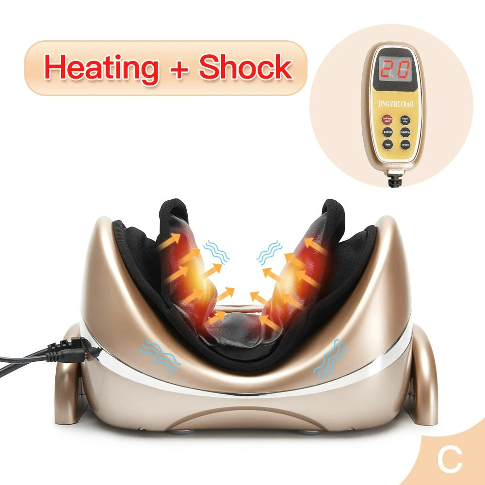 Compact Electric Neck Massager for Pain Relief