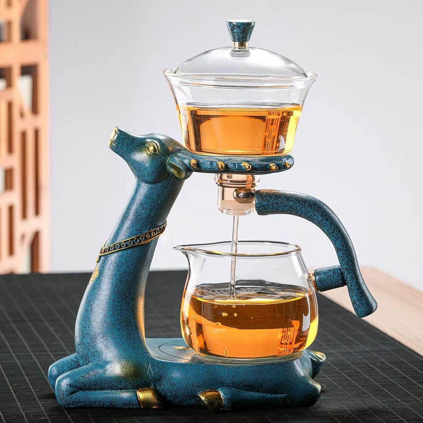 Traditional Ceramic Dragon Infuser Teapot