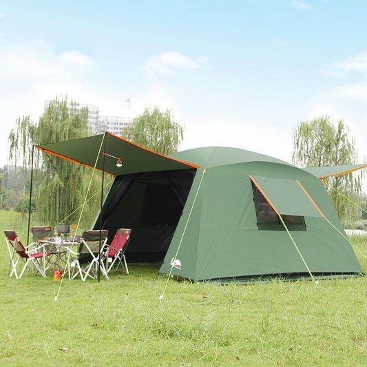 Waterproof Two Layer Outdoor Shelter Tent - Pexav