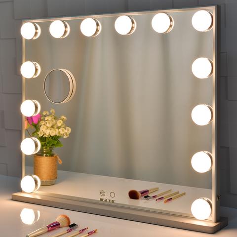 Make-up Mirror Lighting - GlowLuxe-4 Pears-Nora Luxe