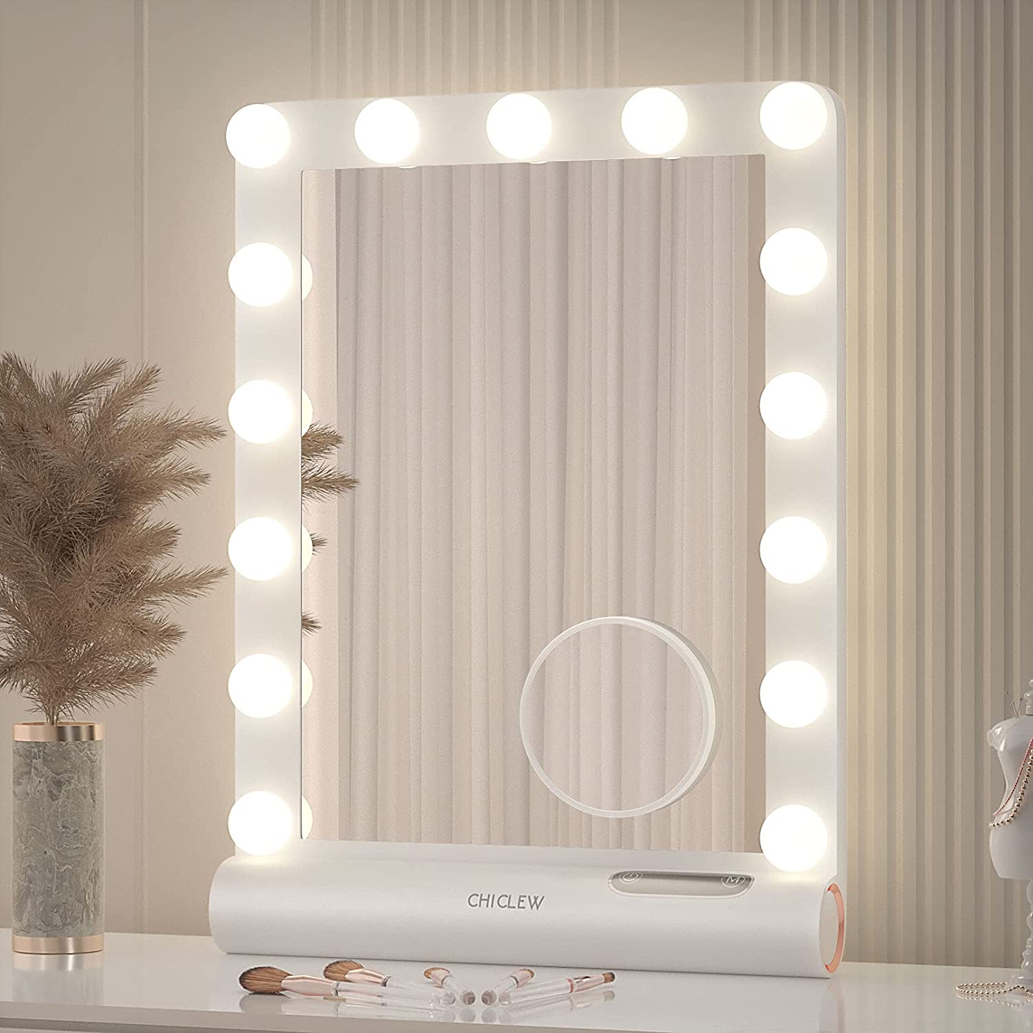 Make-up Mirror Lighting - GlowLuxe-4 Pears-Nora Luxe