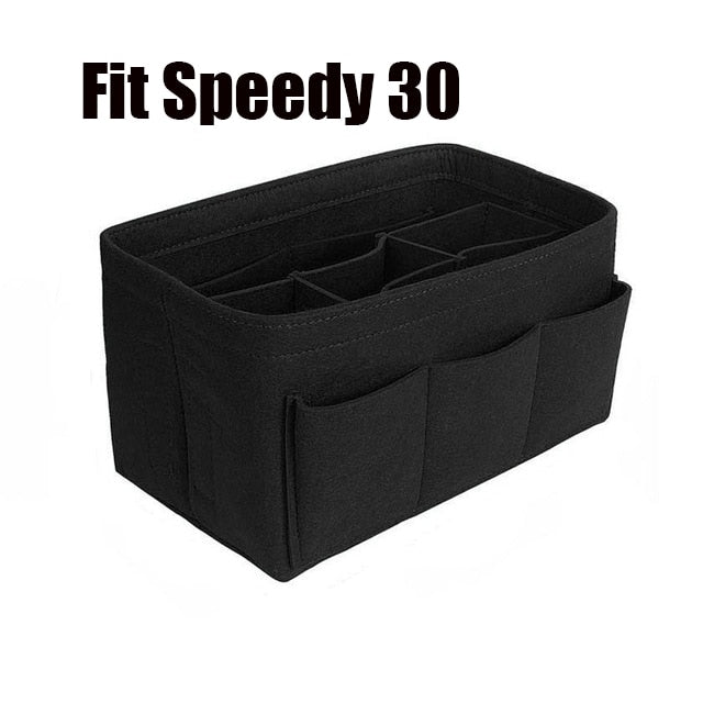 Stylish Purse and Cosmetic Organizer Insert
