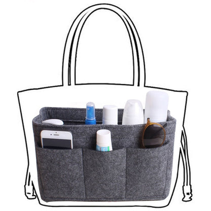 Stylish Purse and Cosmetic Organizer Insert