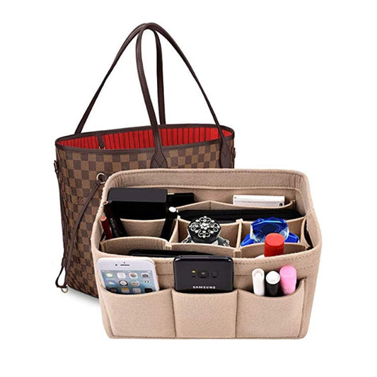Stylish Purse and Cosmetic Organizer Insert - Pexav