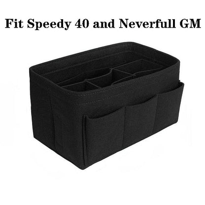 Stylish Purse and Cosmetic Organizer Insert