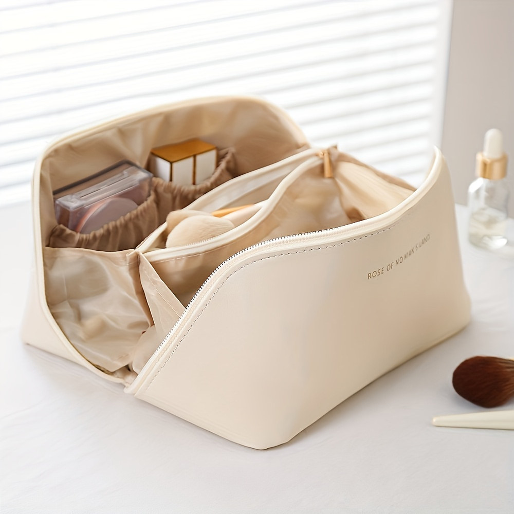 Travel Cosmetic Bag with Zipper Pocket - Pexav