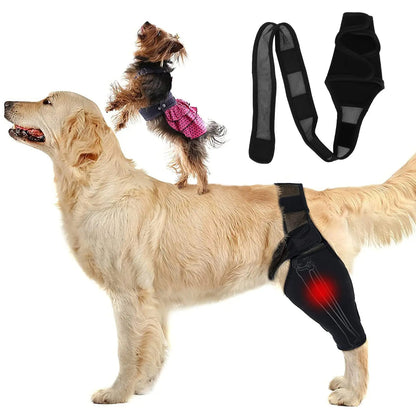 Comfortable Pet Knee Support Wrap for Dogs - Pexav