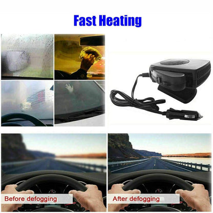 Compact 12V Portable Car Heating Fan 300W