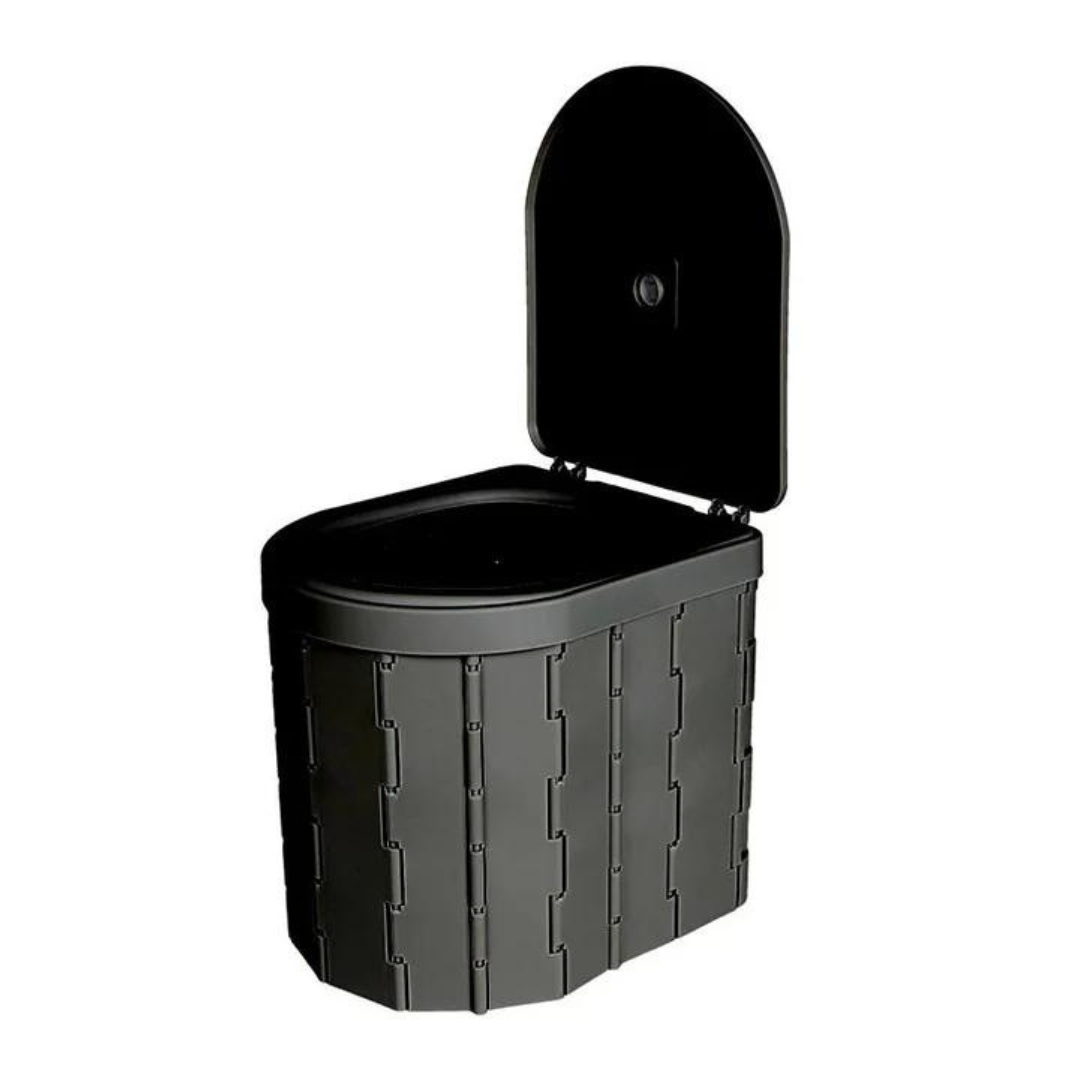 Compact Collapsible Outdoor Camping Toilet