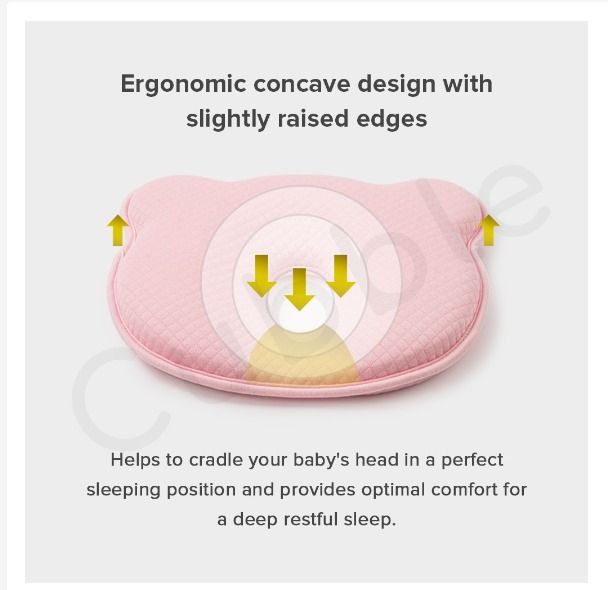Soft Supportive Infant Pillow