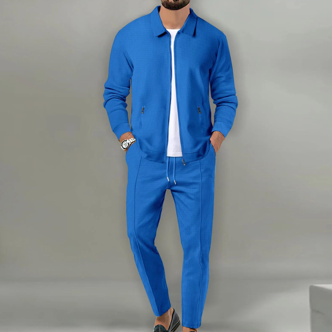 Men's Clothing Set - Felix-Blue-S-Nora Luxe